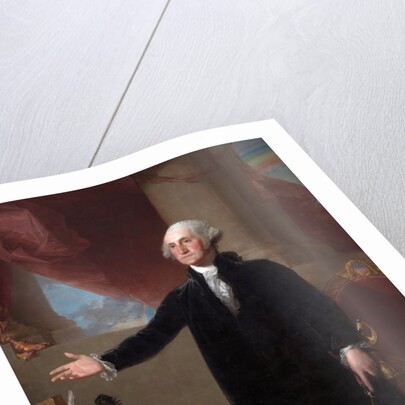 George Washington (The Lansdowne Portrait) by Gilbert Stuart
