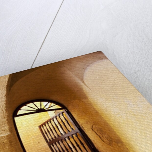 Stairway to the upper level by Anonymous