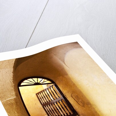 Stairway to the upper level by Anonymous