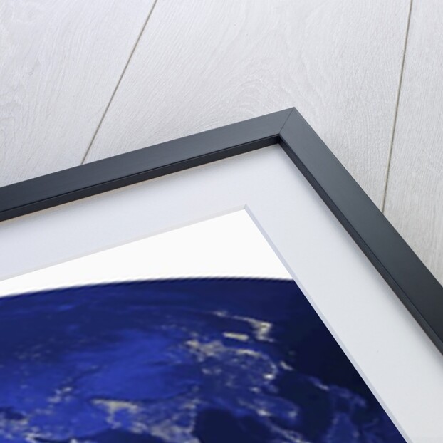 Earth Lights at Night by Anonymous