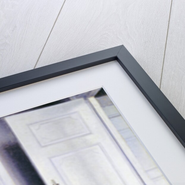 Interior with a Woman Reading a Letter, Strandgade 30 by Vilhelm Hammershoi