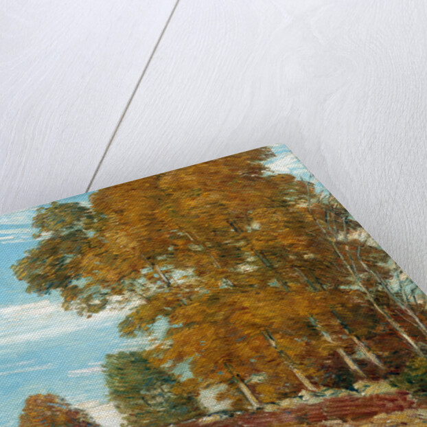 Autumn Hilltop, New England by Frederick Childe Hassam