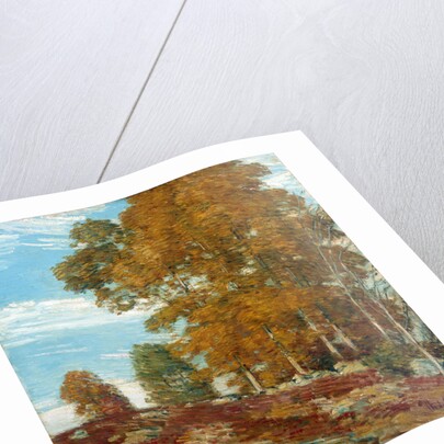 Autumn Hilltop, New England by Frederick Childe Hassam