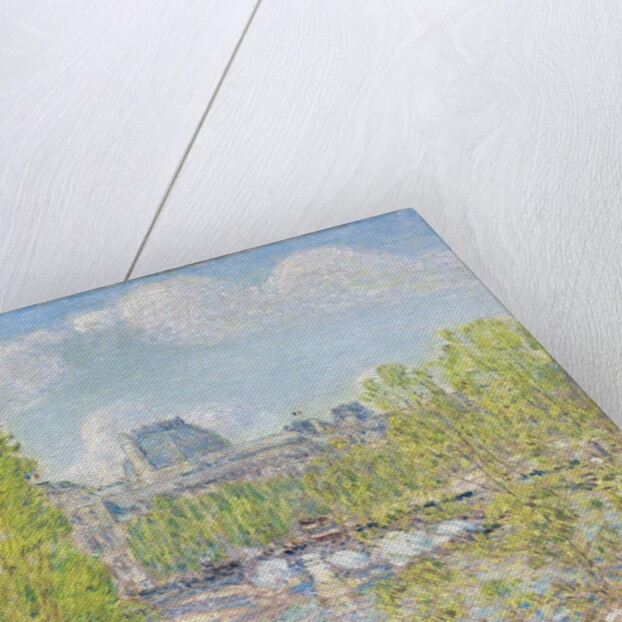 April, Quai Voltaire, Paris by Frederick Childe Hassam