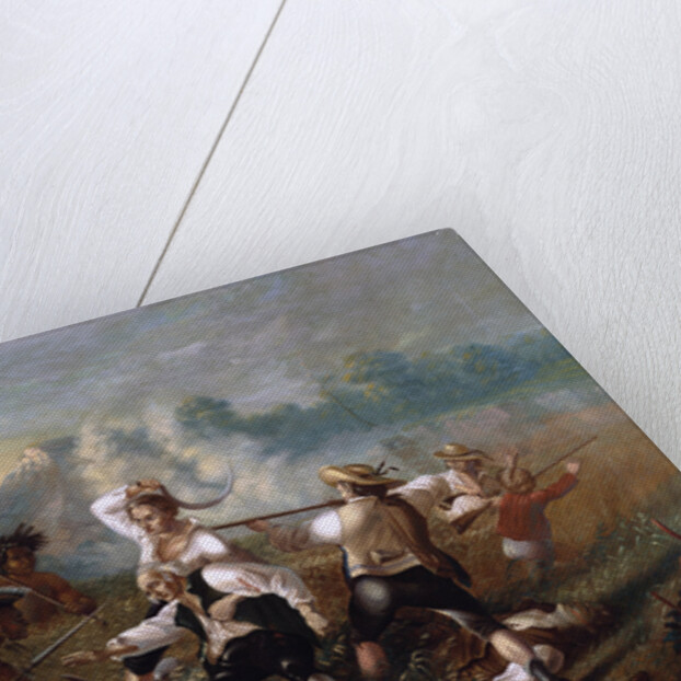 Massacre at Wyoming Valley by Charles Weimar