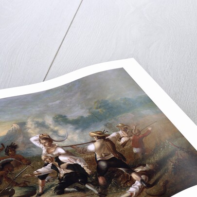 Massacre at Wyoming Valley by Charles Weimar