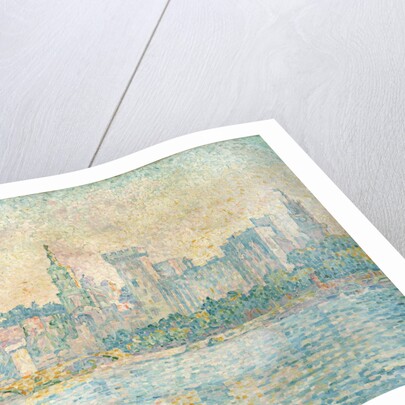 Avignon, Morning by Paul Signac