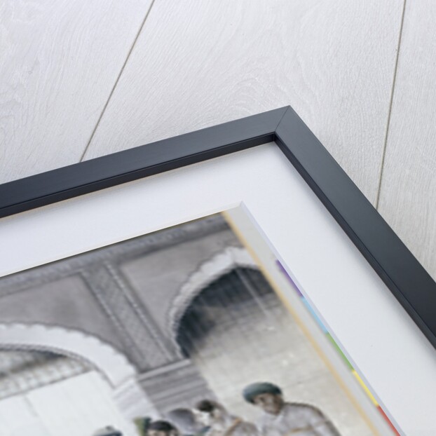 The Royal Harem Playing Pachisi in a Lucknow Palace by Anonymous