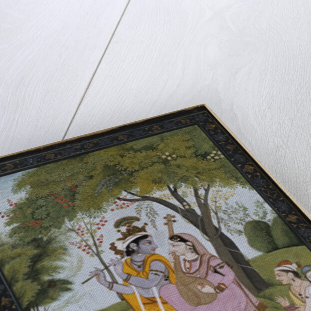 Krishna and Radha Making Music by Anonymous