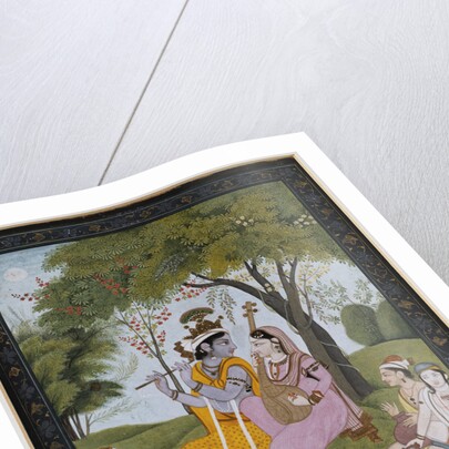 Krishna and Radha Making Music by Anonymous