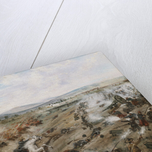 The Battle of the 5th of May by Felipe Mendoza