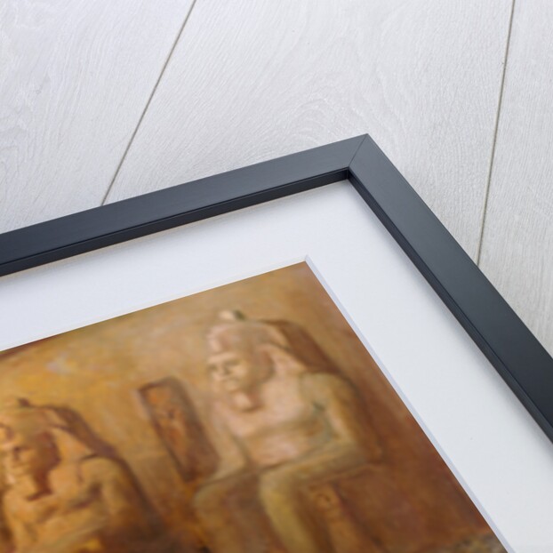 Abu Simbel Temple, Celebration of the Pharoah by Frederick Arthur Bridgman