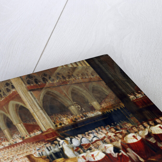 The Coronation of Queen Victoria by circle of Edmund Thomas Parris by Anonymous