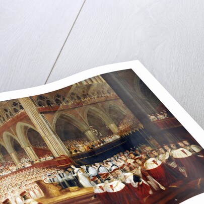 The Coronation of Queen Victoria by circle of Edmund Thomas Parris by Anonymous