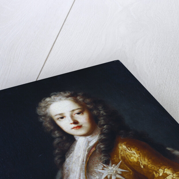Portrait of King Louis XV as a Youth attributed to Jean Ranc by Anonymous
