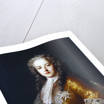 Portrait of King Louis XV as a Youth attributed to Jean Ranc by Anonymous