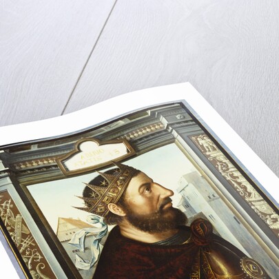 The Emperor Charlemagne, manner of Quentin Massys by Anonymous