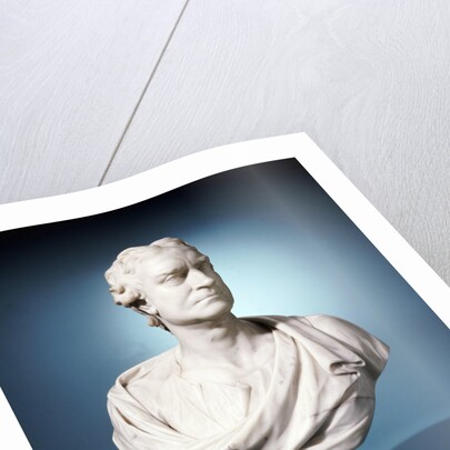 Bust of Sir Isaac Newton attributed to Joseph Wilton by Anonymous