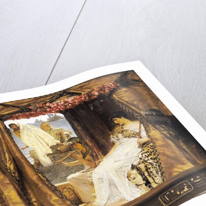 The Meeting of Anthony and Cleopatra by Lawrence Alma-Tadema