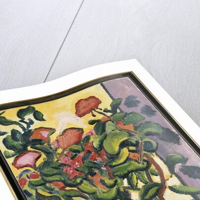 Geranium at the Window by Auguste Macke