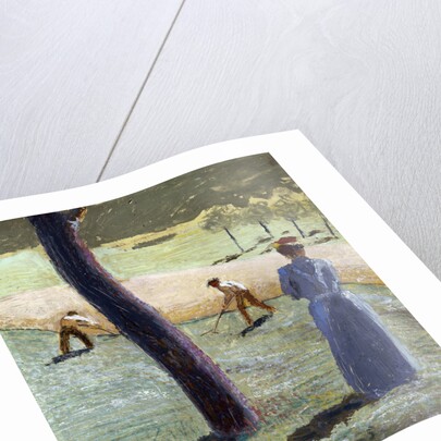 Workers in a Field at Kandern by Auguste Macke