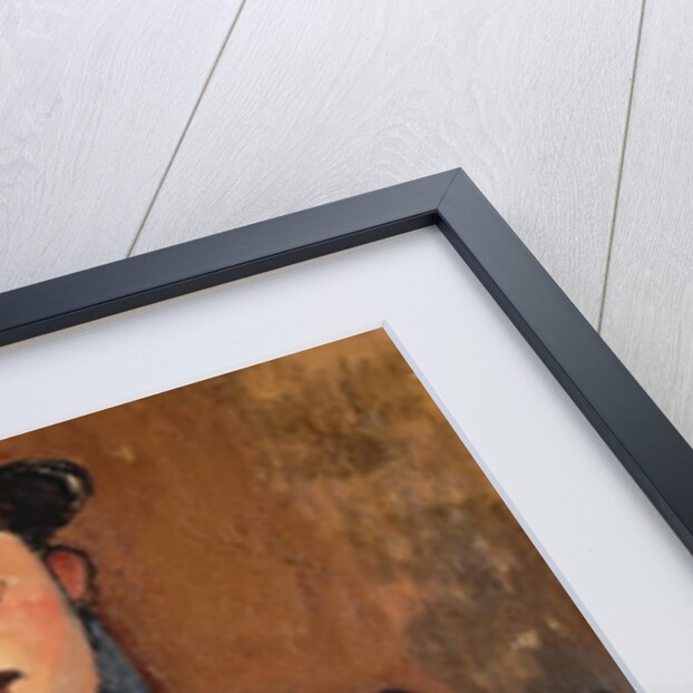 Seated Man (Leaning on a Cane) by Amedeo Modigliani