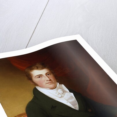 Gentleman in a Green Waistcoat by James Peale