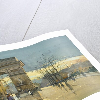 Arc de Triumphe by Eugene Galien-Laloue