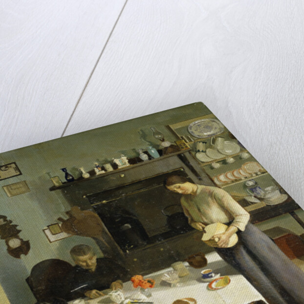 The Tea-Table by Harold Harvey