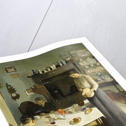 The Tea-Table by Harold Harvey