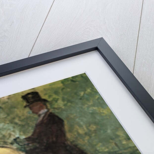 In the Bois de Bologne by Henri de Toulouse-Lautrec