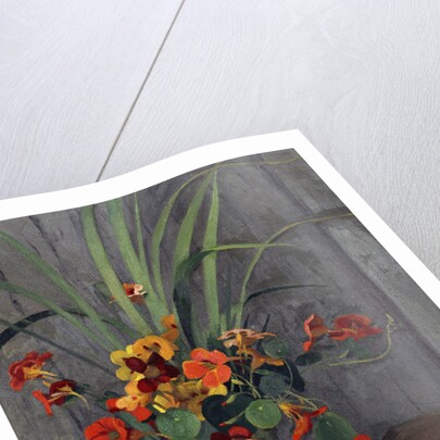 Nasturtiums by Felix Vallotton