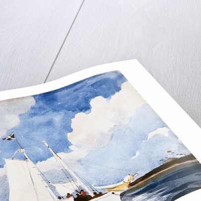 Fishing Schooner, Nassau by Winslow Homer