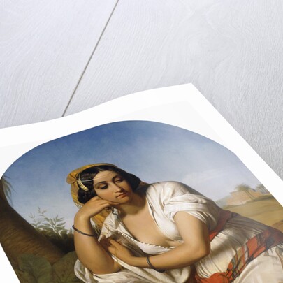 A Bedouin Woman by Godfried Guffens