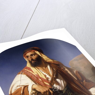 A Bedouin Chieftain by Godfried Guffens