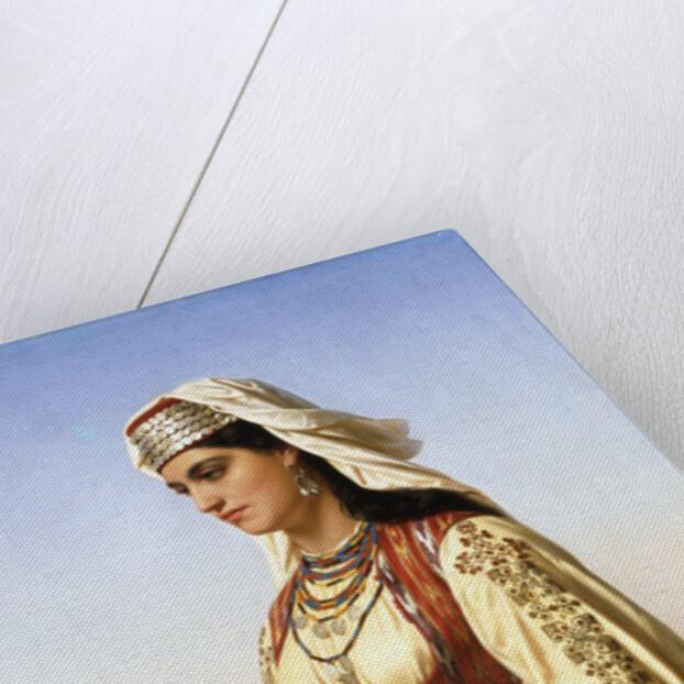 A Greek Beauty by Charles-Emile-Hippolyte Lecomte-Vernet
