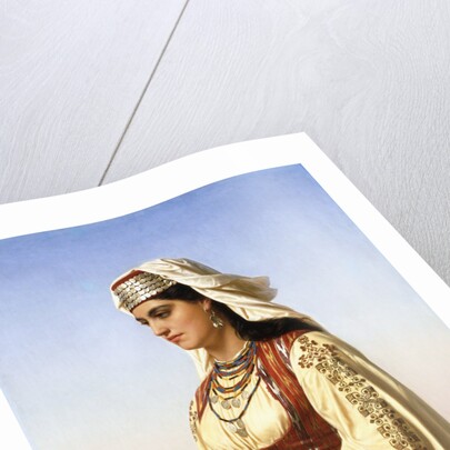 A Greek Beauty by Charles-Emile-Hippolyte Lecomte-Vernet