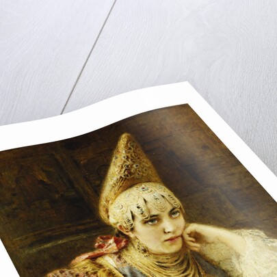 The Young Bride by Konstantin Makovsky