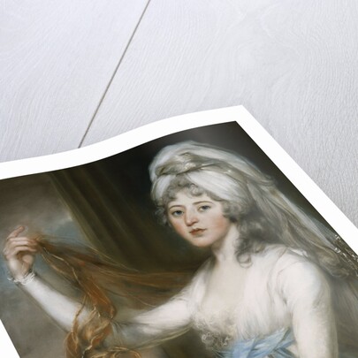 Portrait of Sarah, Wife of Walker King, Bishop of Rochester by John Russell