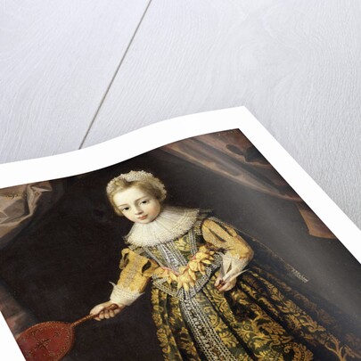 English School Portrait of a Boy, Aged 3 by Anonymous