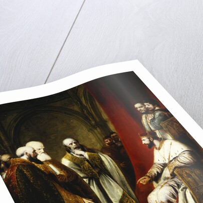 Henry III Replying to the Archbishop of Canterbury and the Bishops of Salisbury by Anonymous
