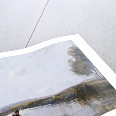 On the River Bann, Co. Antrim by Frank McKelvey