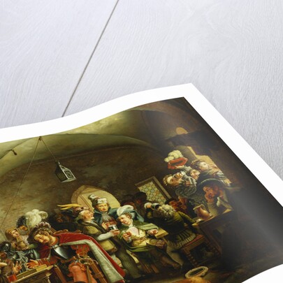 Soldiers in the Keep of a Castle by Martinus Rorbye