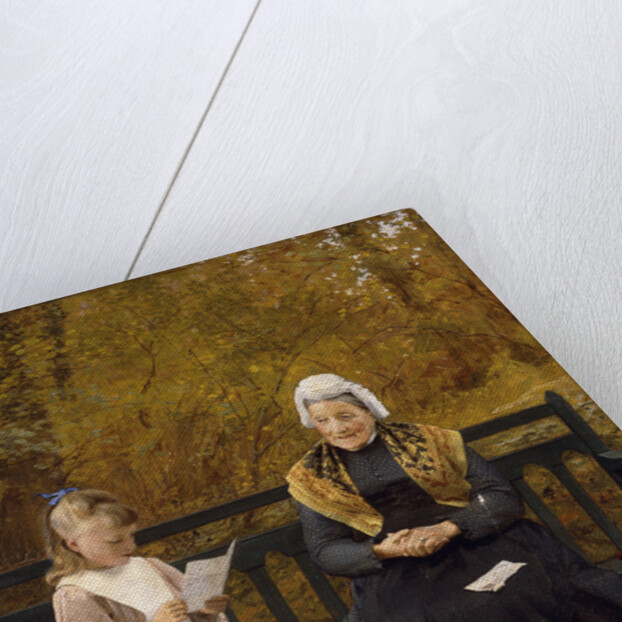 Reading for Grandmother by James Hayllar