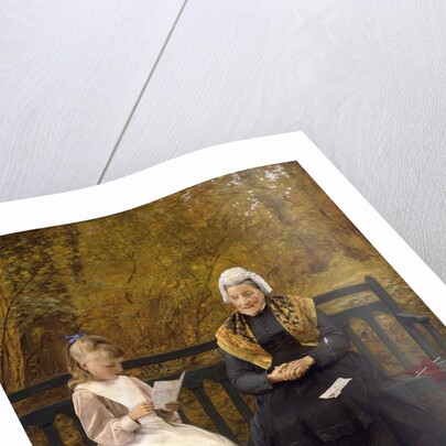 Reading for Grandmother by James Hayllar