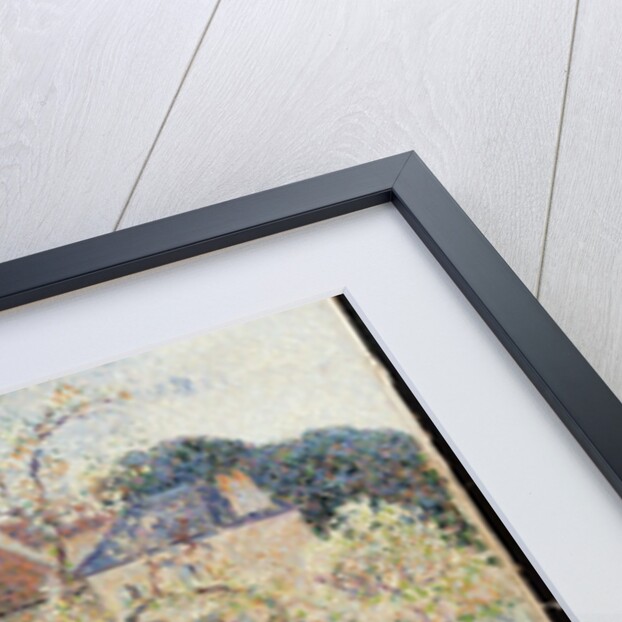 Plum Trees in Blossom by Camillle Pissarro