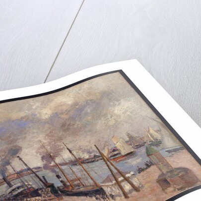The Port at Le Havre by Camillle Pissarro