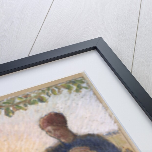 Country Women Chatting, Sunset, Eragny by Camillle Pissarro