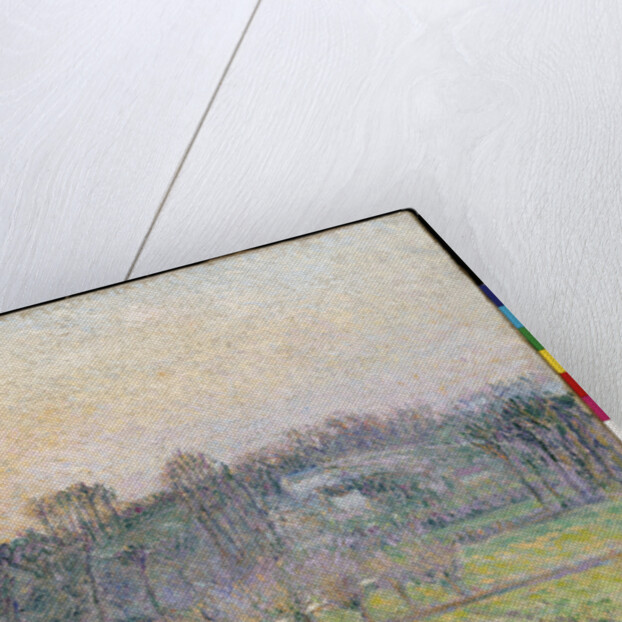 Sunset, Bazincourt by Camillle Pissarro