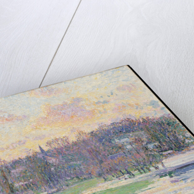 Flood at Sunset by Camillle Pissarro